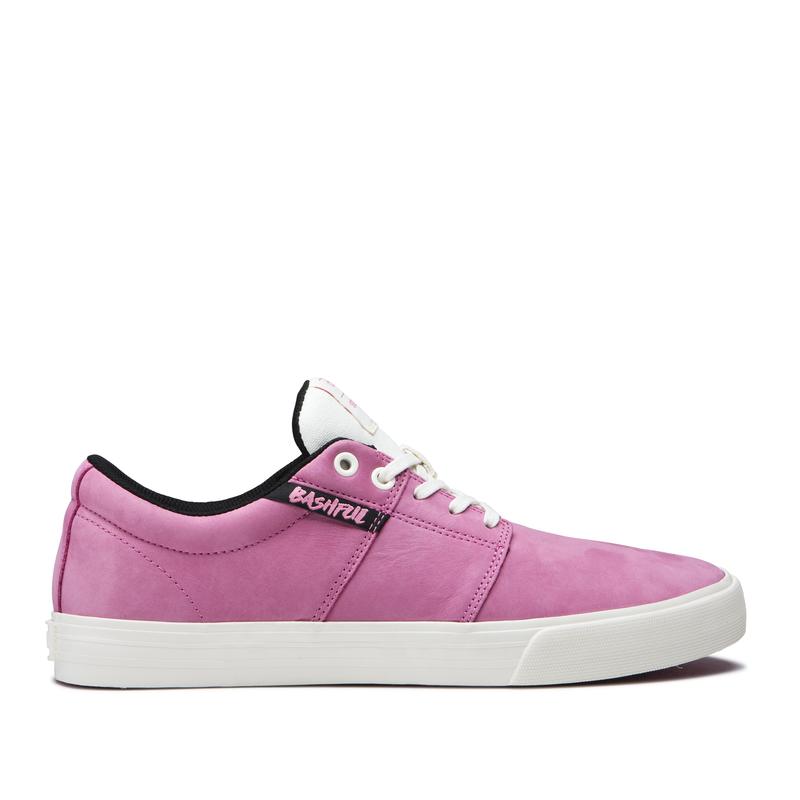 Zapatillas Bajas Supra Argentina Hombre - STACKS II VULC Rosas (QZFTD-8943)